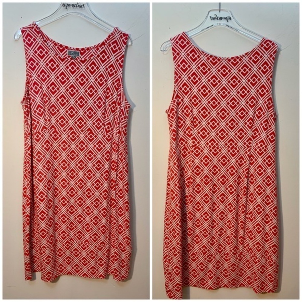 JM Collection Macy’s Sleeveless Shift Dres…
